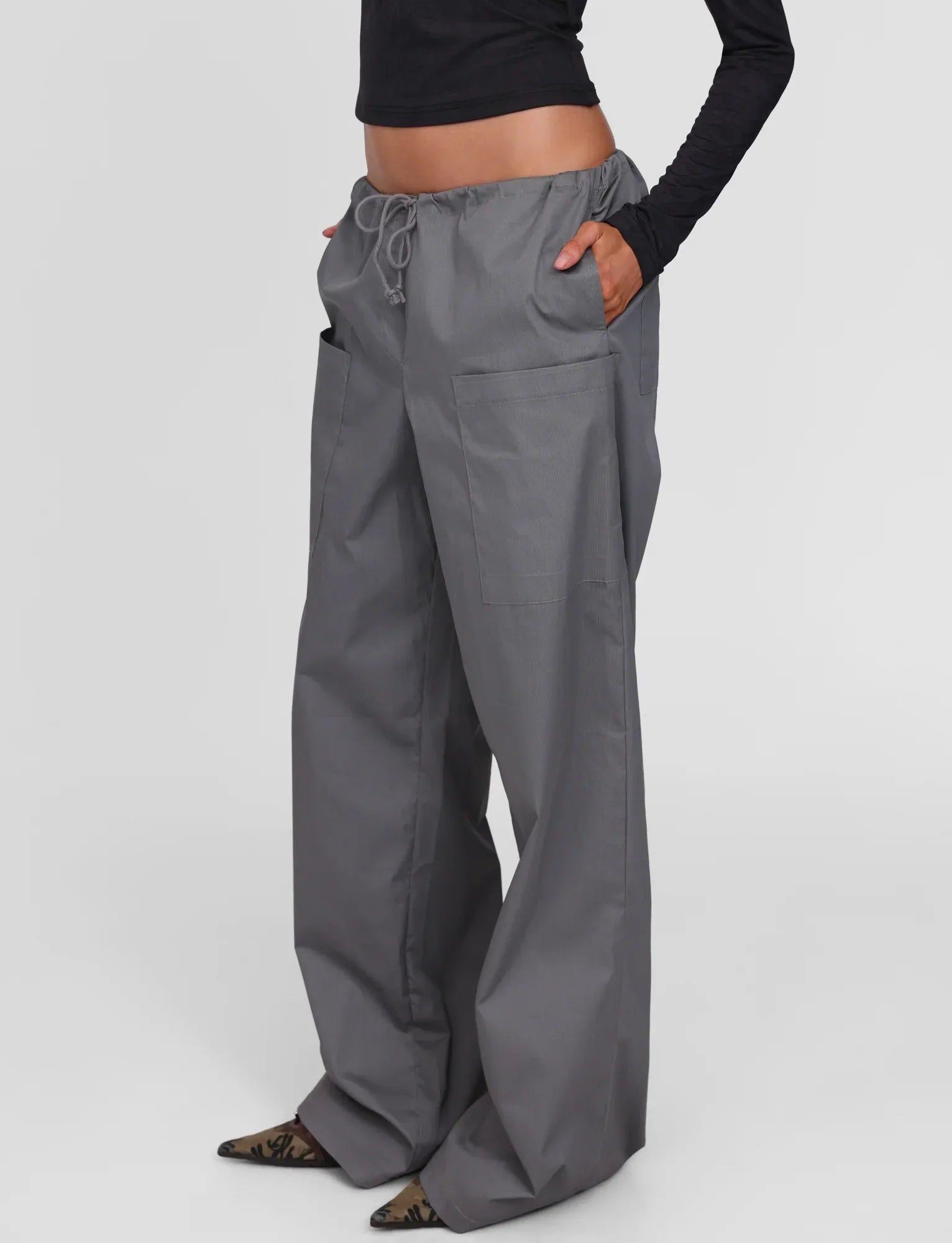 TYSHA PANT CHARCOAL