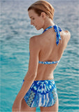 High Waist Bikini Bottom Crown Jewels