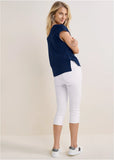Americana Lounge Top Navy Multi