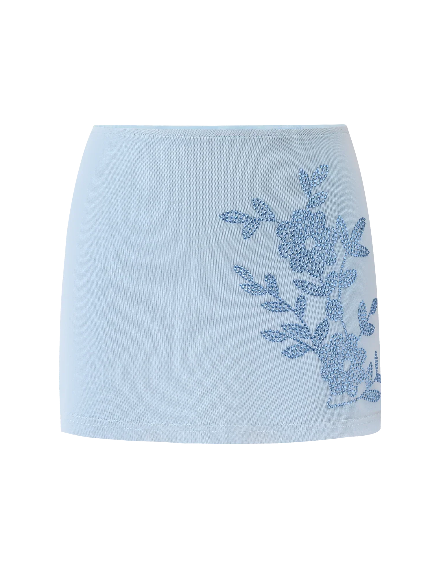 OCTAVIA MINI SKIRT BABY BLUE