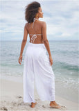 Palazzo Cover Up Pant Pearl White