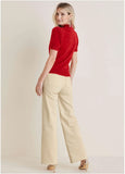 Keyhole Sweater Haute Red