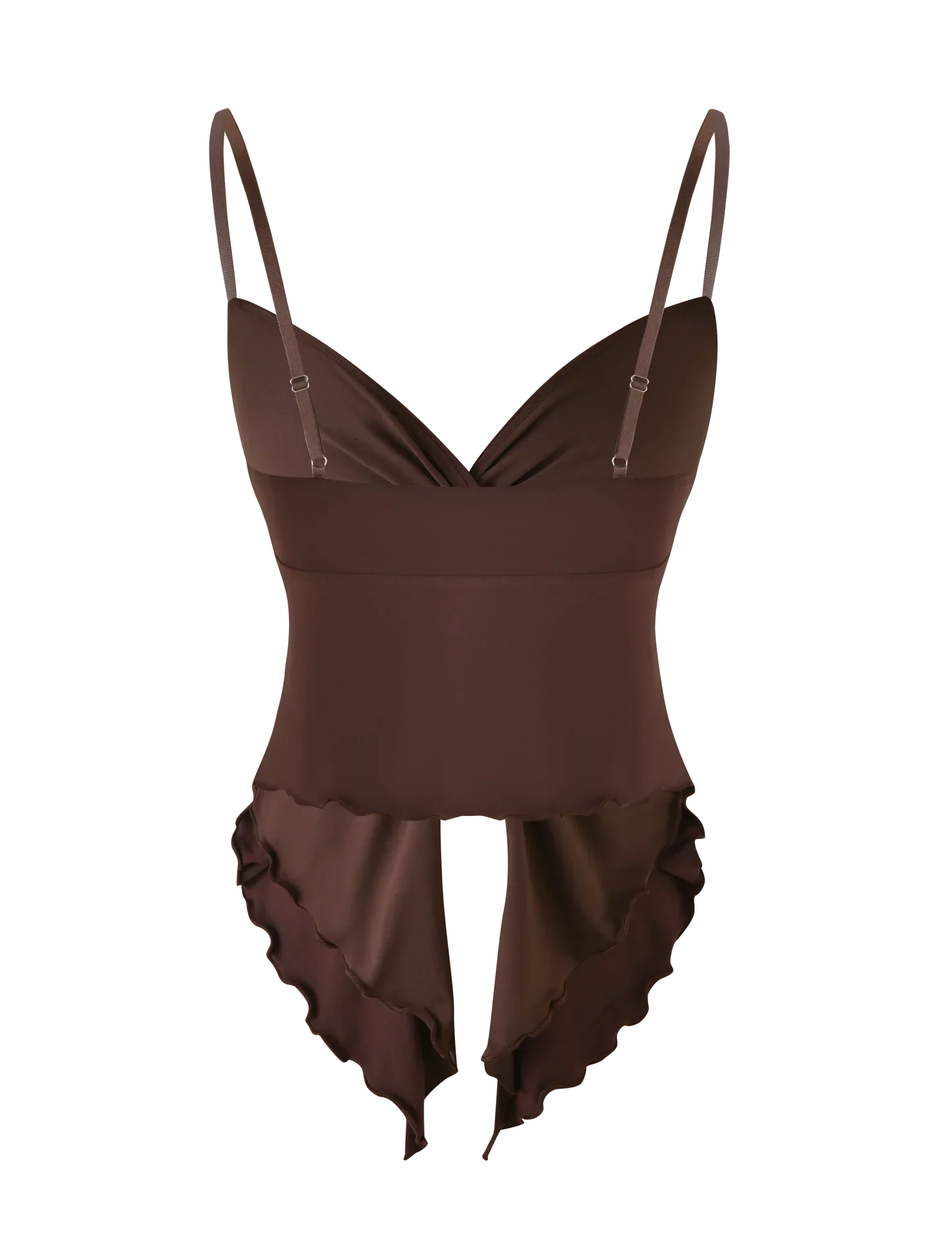 JOVIENNE TOP BROWN CHOCOLATE