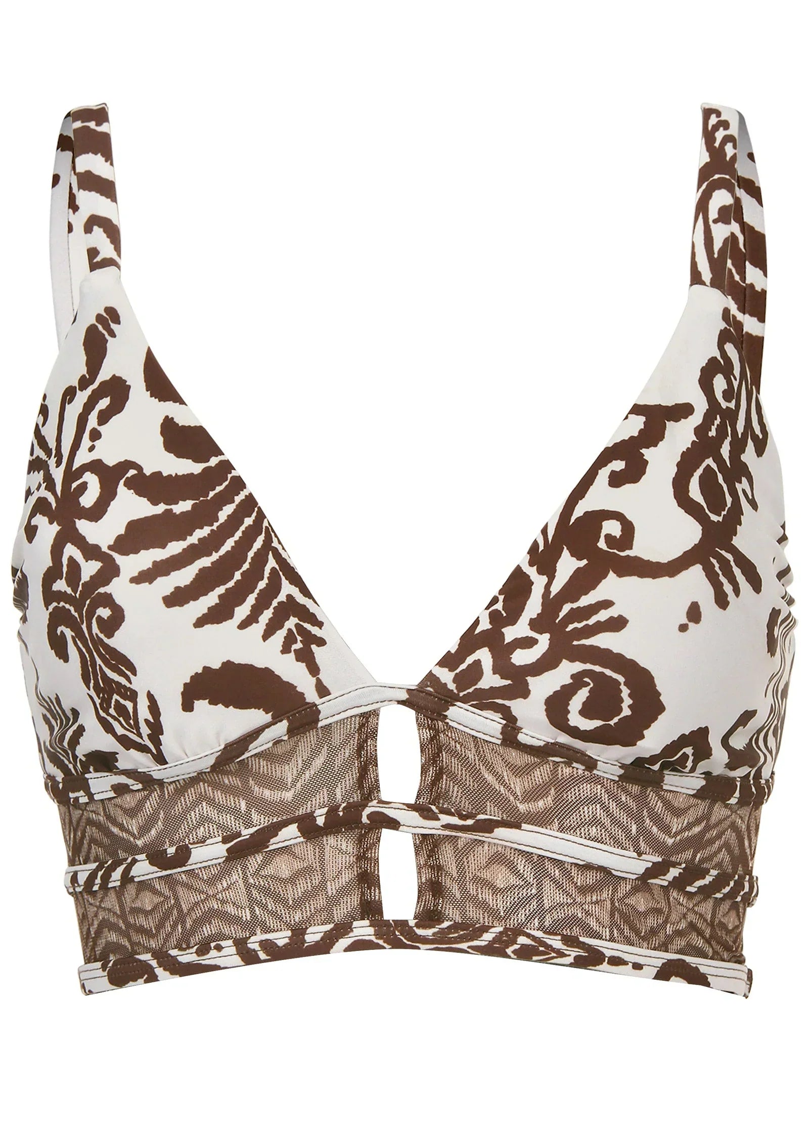 Strappy Longline Top Mystic Paisley