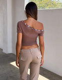 MARITA TOP MOCHA