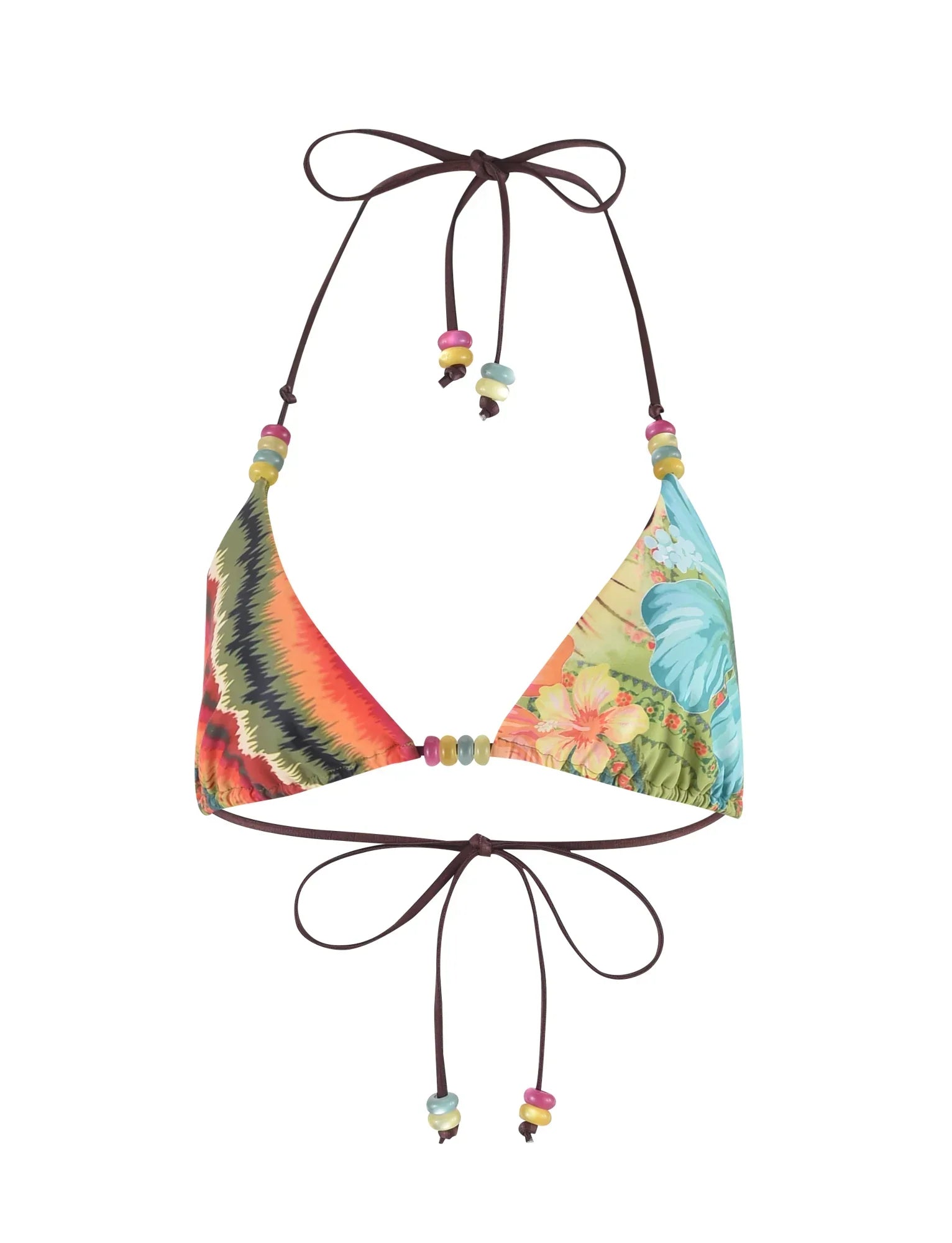 FINLEA BIKINI TOP MULTI TROPICAL FLORAL