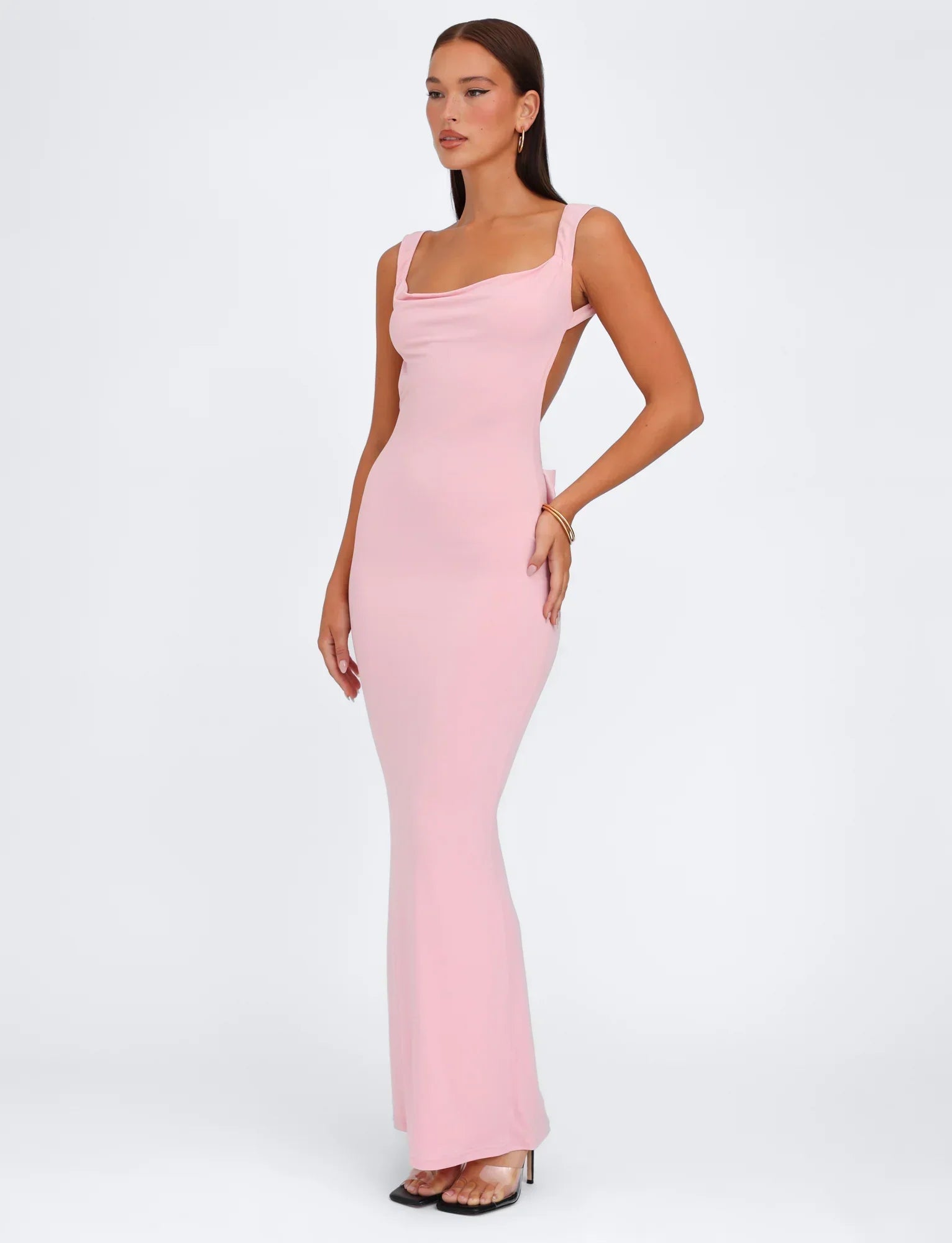 ZITA DRESS PINK BABY PINK