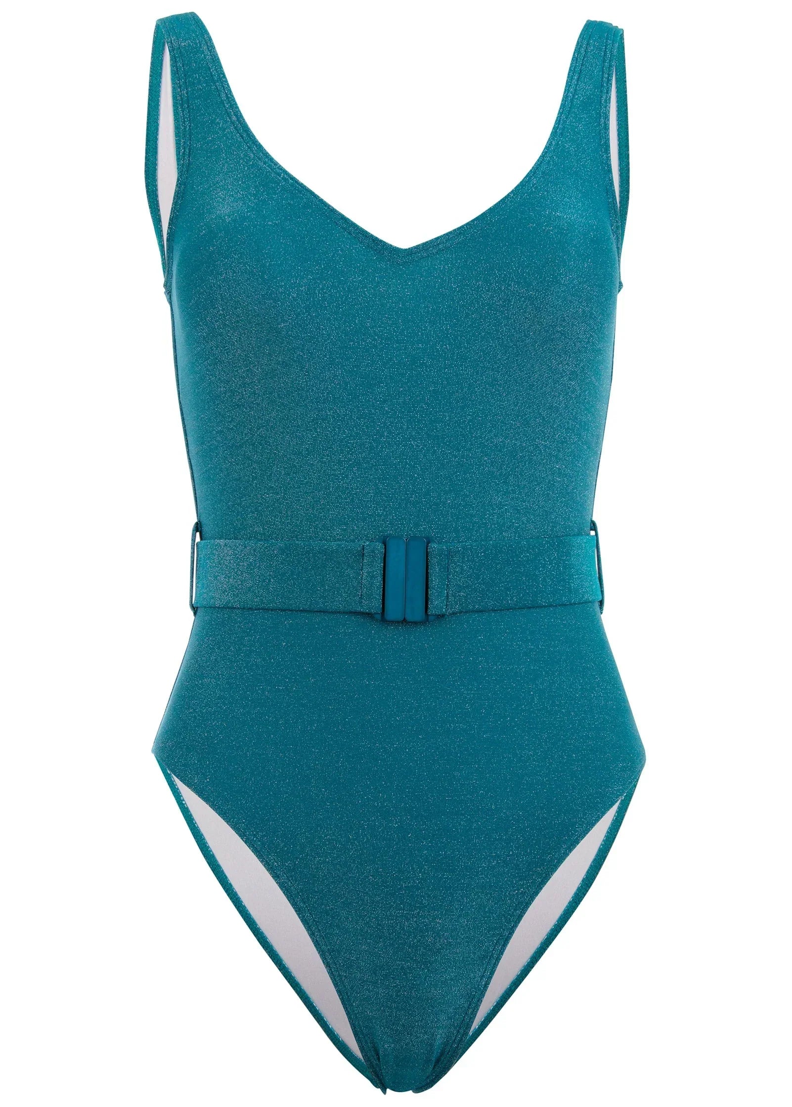Belted One Piece Deep Teal