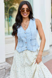 Uptown Cowgirl Denim Vest