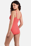 Kayla Ruffle Underwire One Piece Coral