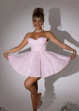 Enchanted Fantasy Sparkle Mini Dress Pink