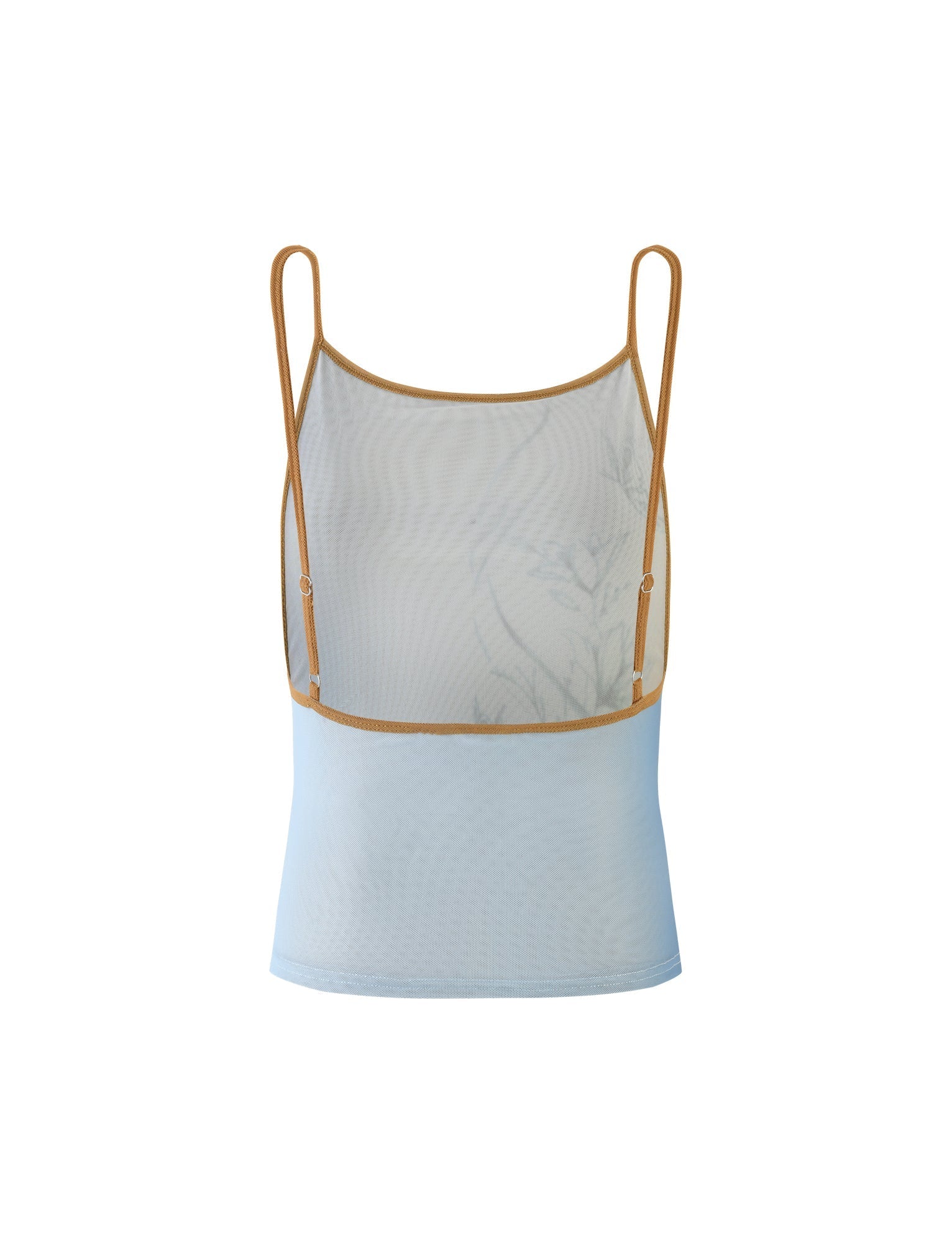 ELVERA TOP BLUE GRADIENT FLORAL