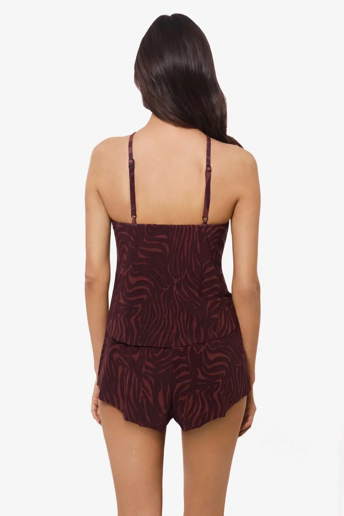 Goldie Romper in Zabra