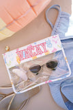 KenzKustomz Bikinis Clear Pouch Vacay
