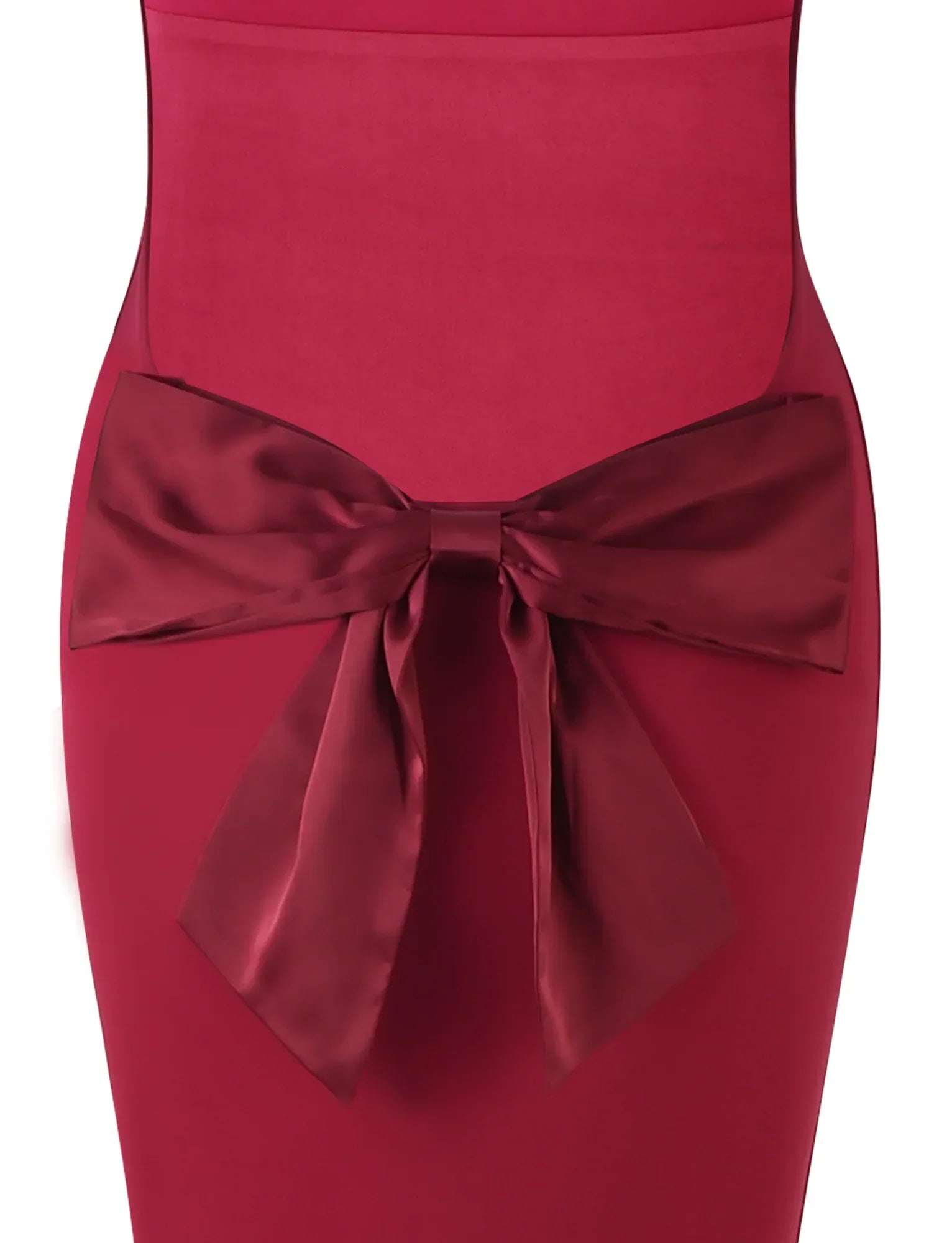 ZITA DRESS RED SALSA DEEP RED