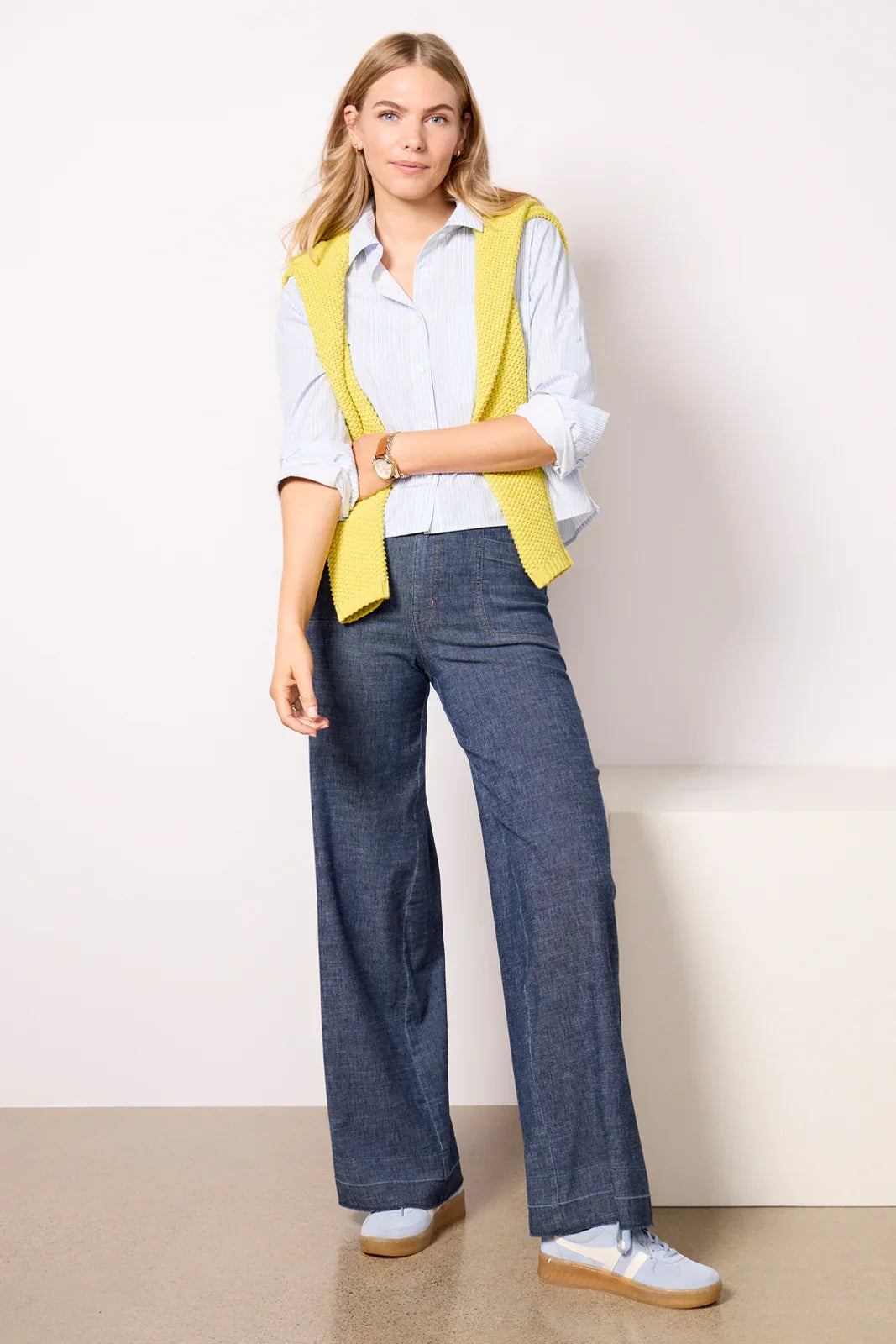 Aiden Crop Shirt
