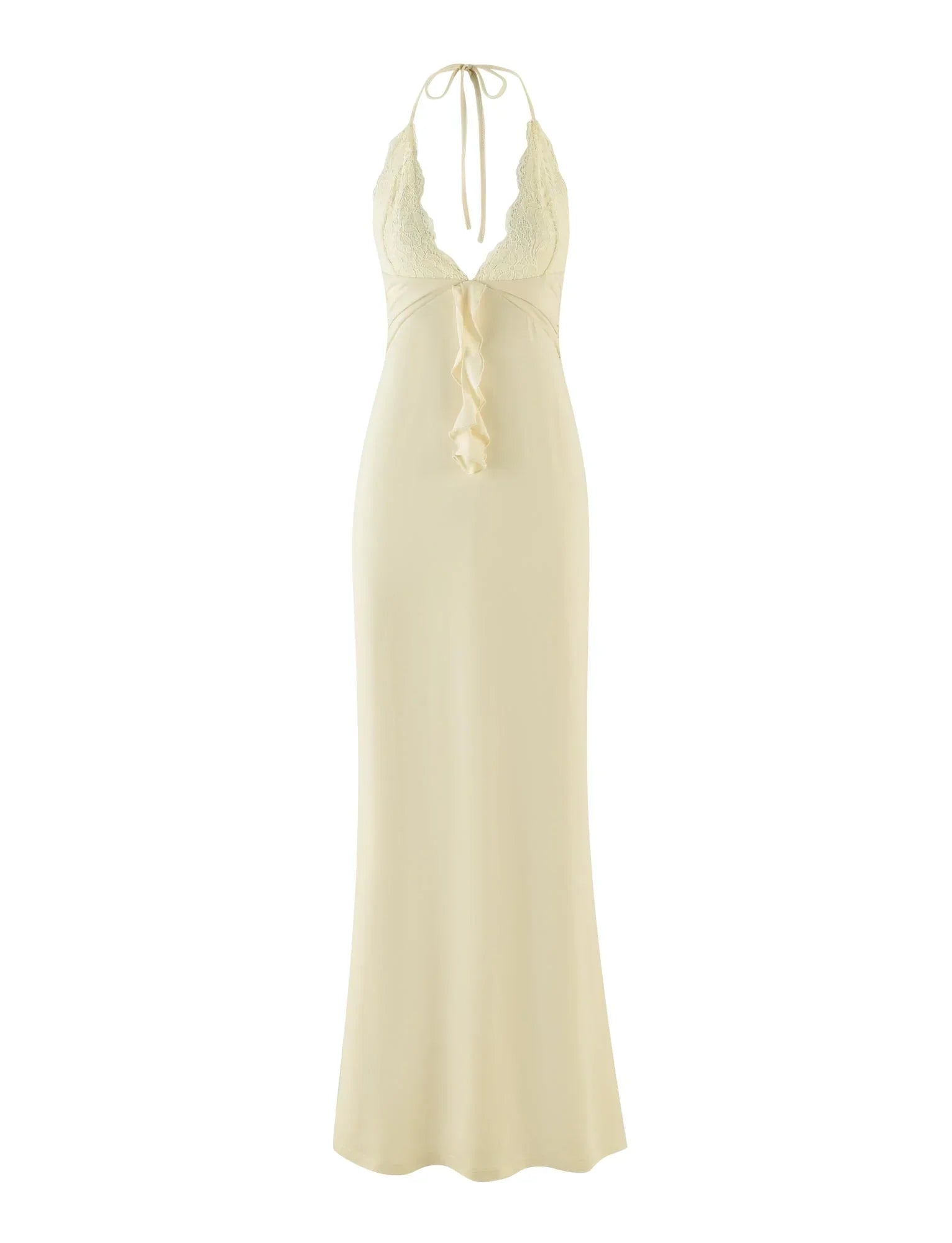 DEENA MAXI DRESS YELLOW LEMON