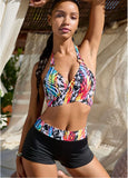 Laguna Wrap Underwire Top Opposites Attract