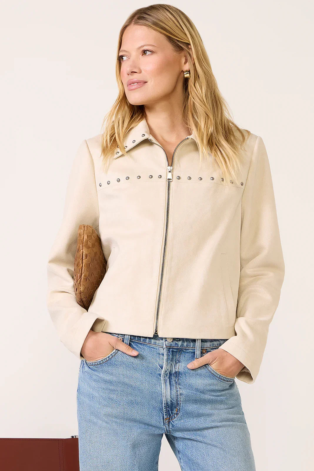 Moxie Faux Suede Jacket
