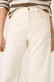 Petite Lil Lemon Twist Sneak Wide Leg Jean
