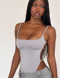 MINERVA BODYSUIT FROST GREY