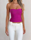 NIYA BANDAGE TOP MAGENTA