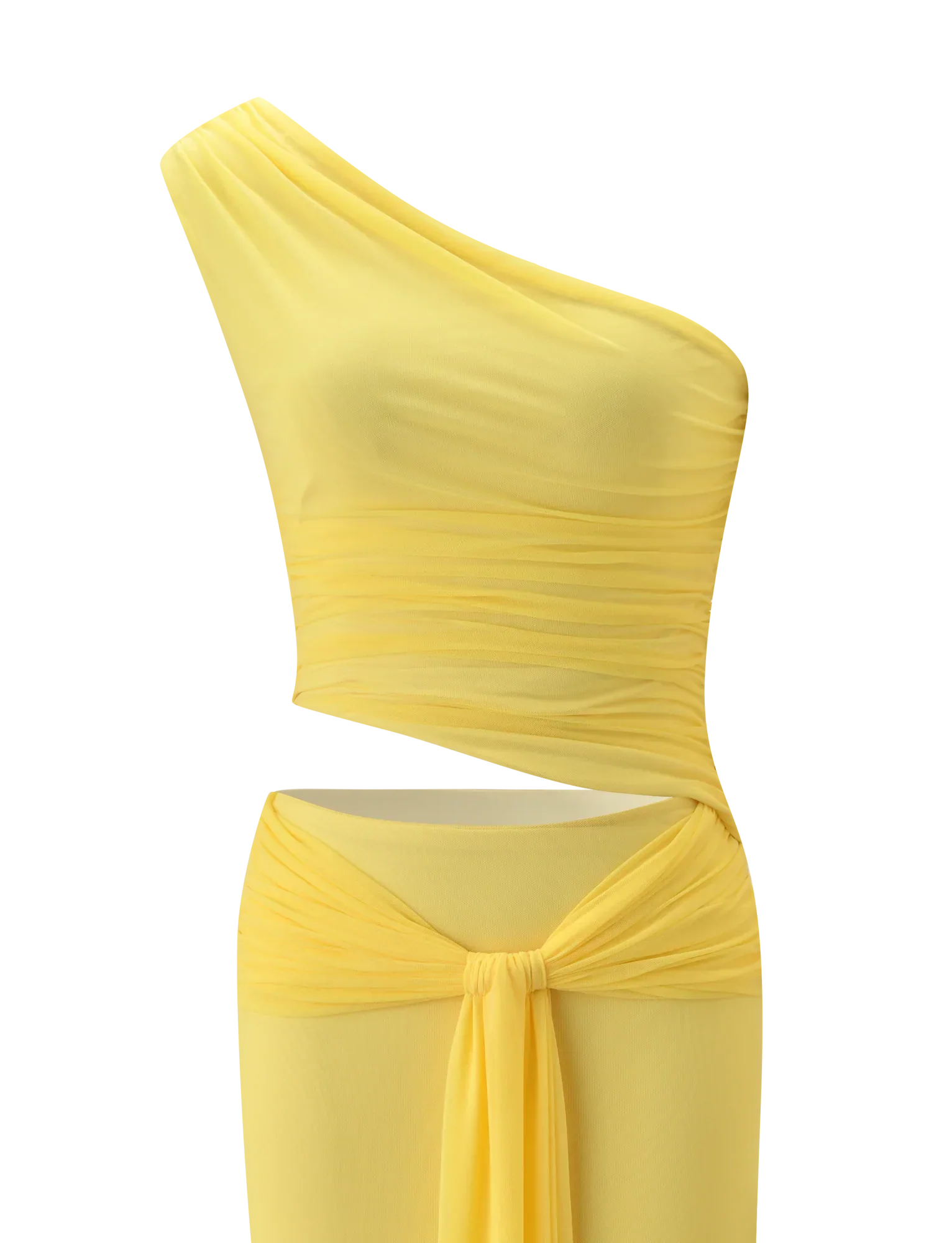 COBI 20 MAXI DRESS BUTTER YELLOW