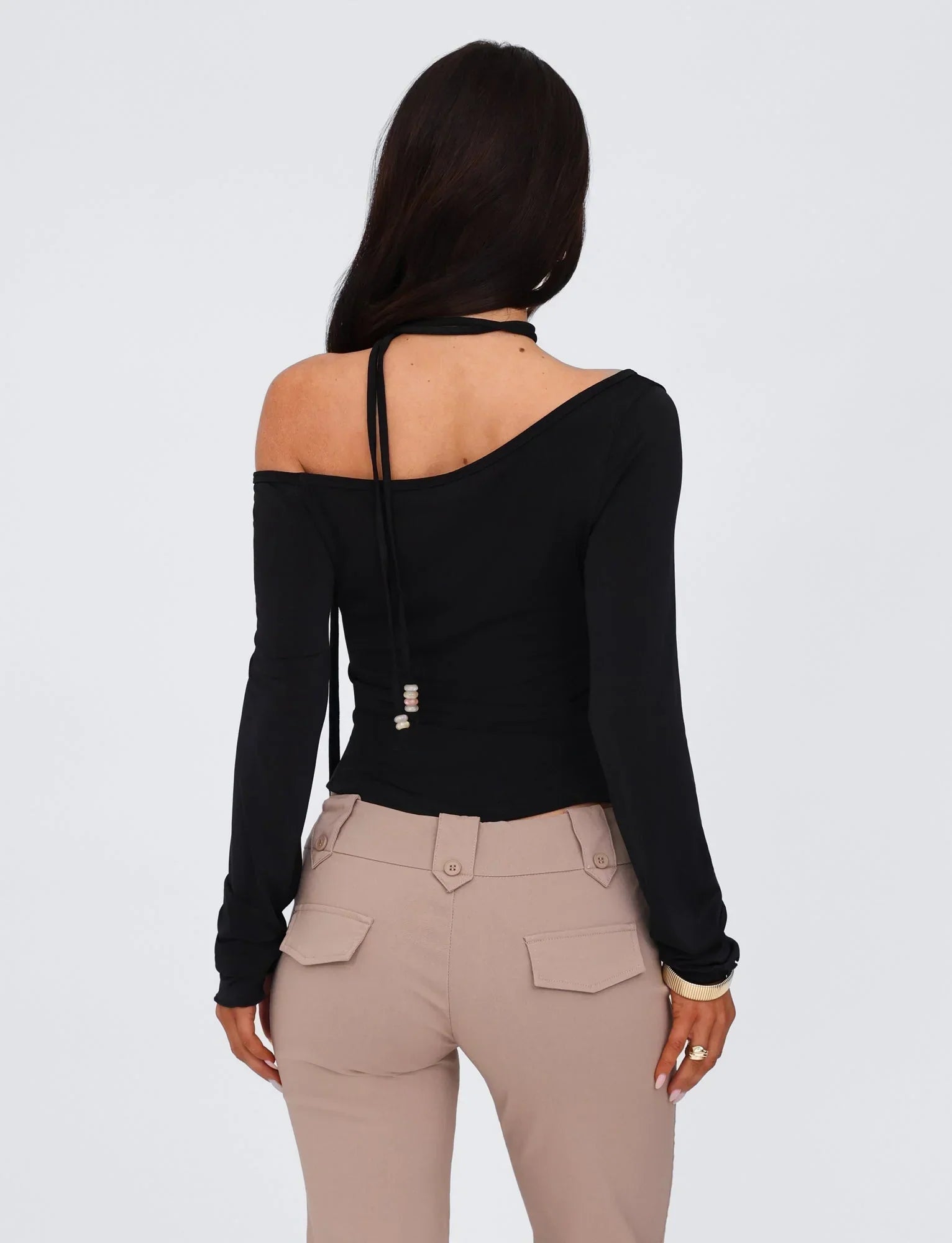 MIETTA TOP BLACK