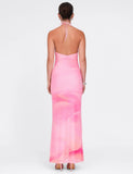 DENAE MAXI DRESS PINK FLORAL PINK BLOSSOM
