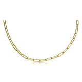 Shirin Gold Paperclip Chain Necklace