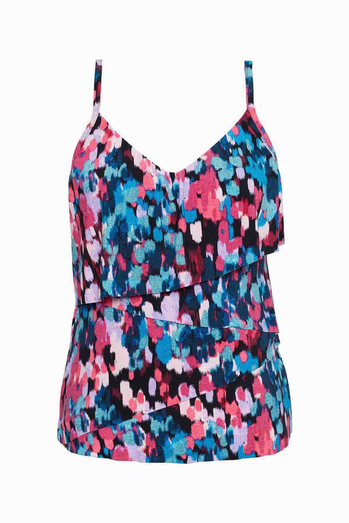 Chloe Tankini Top in Beachcombing