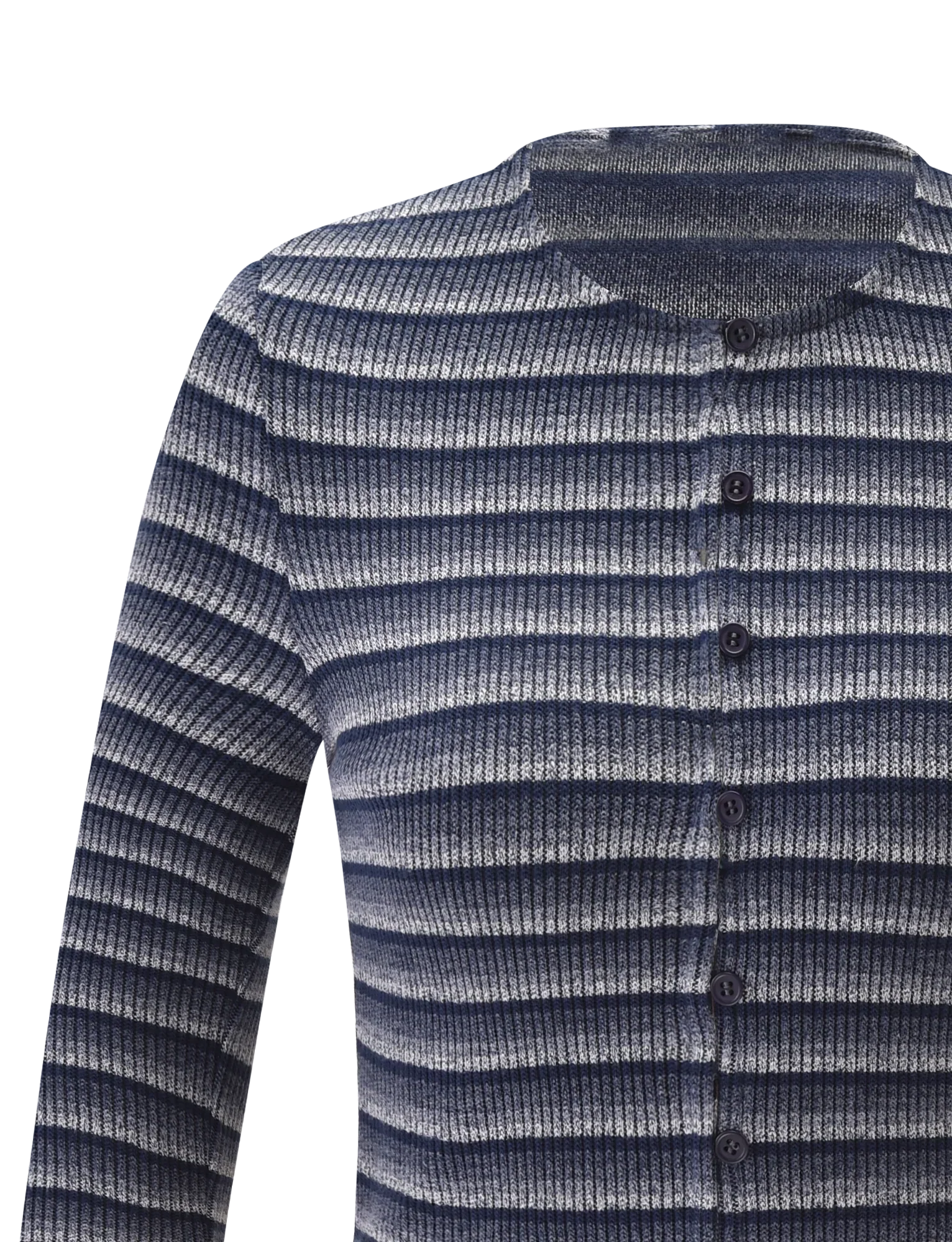 TIMARA CARDIGAN NAVY STRIPE