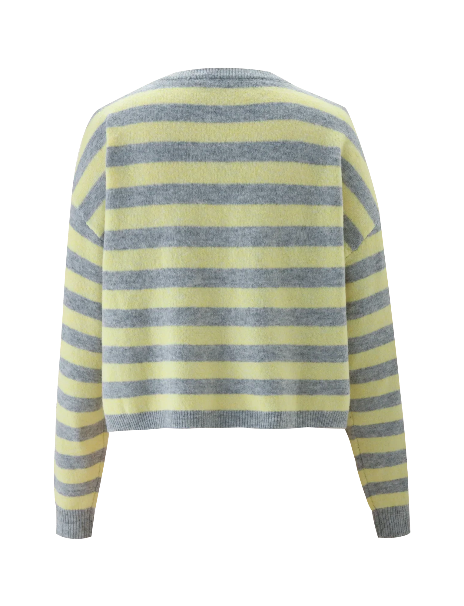 KOA JUMPER YELLOW AND GREY STRIPE