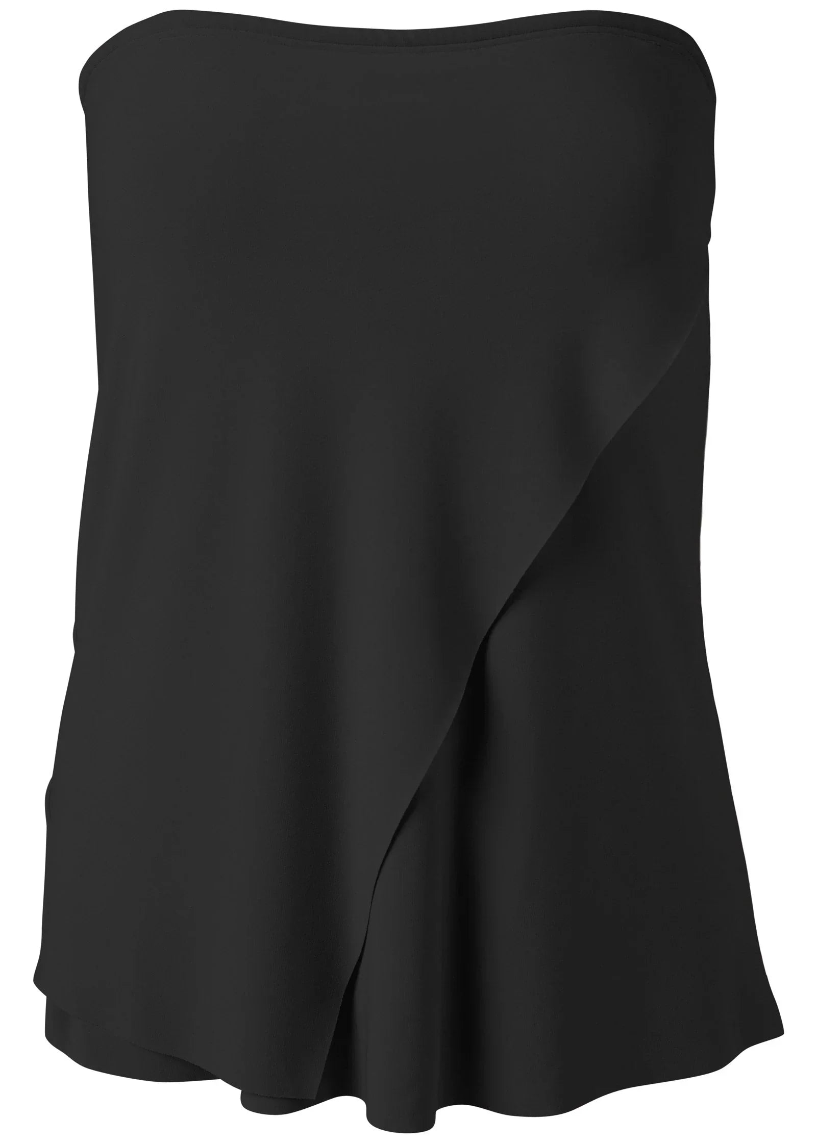 Classic Bandeau Tankini Top Black Beauty