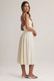 Modal A Line Midaxi Dress in Floral Print