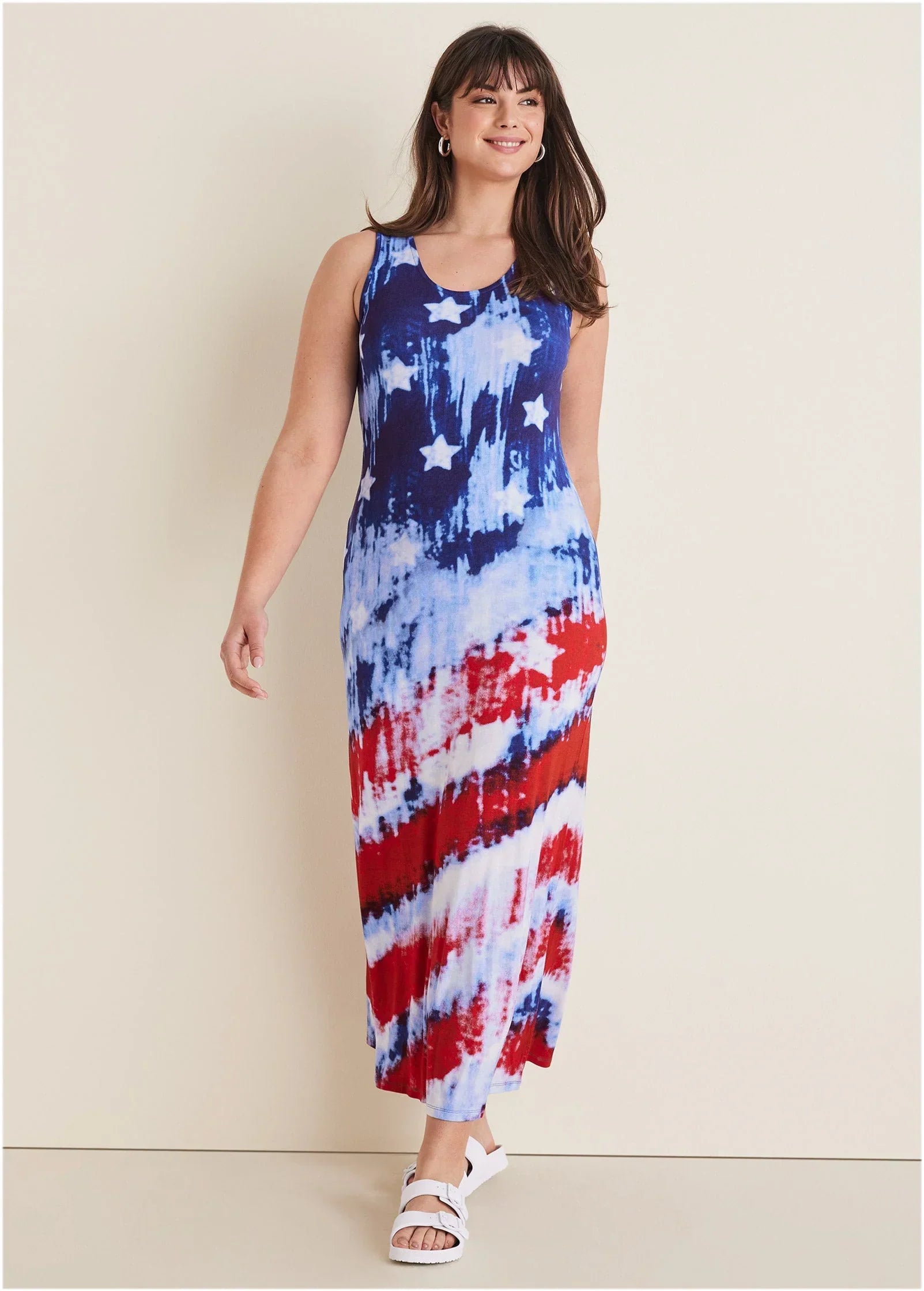 Tank Maxi Dress Boardwalk Flag