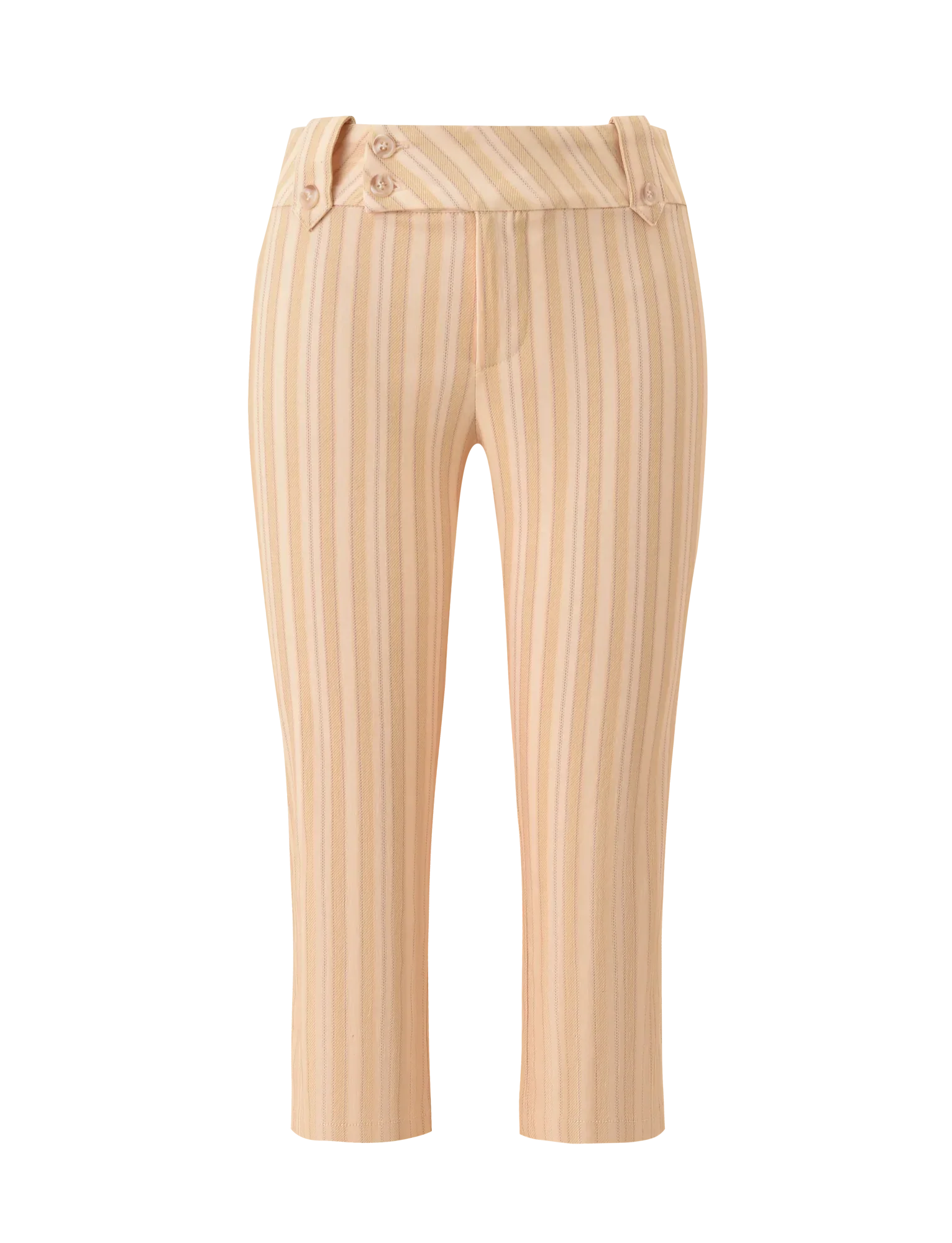 KITTIE CAPRI YELLOW STRIPE
