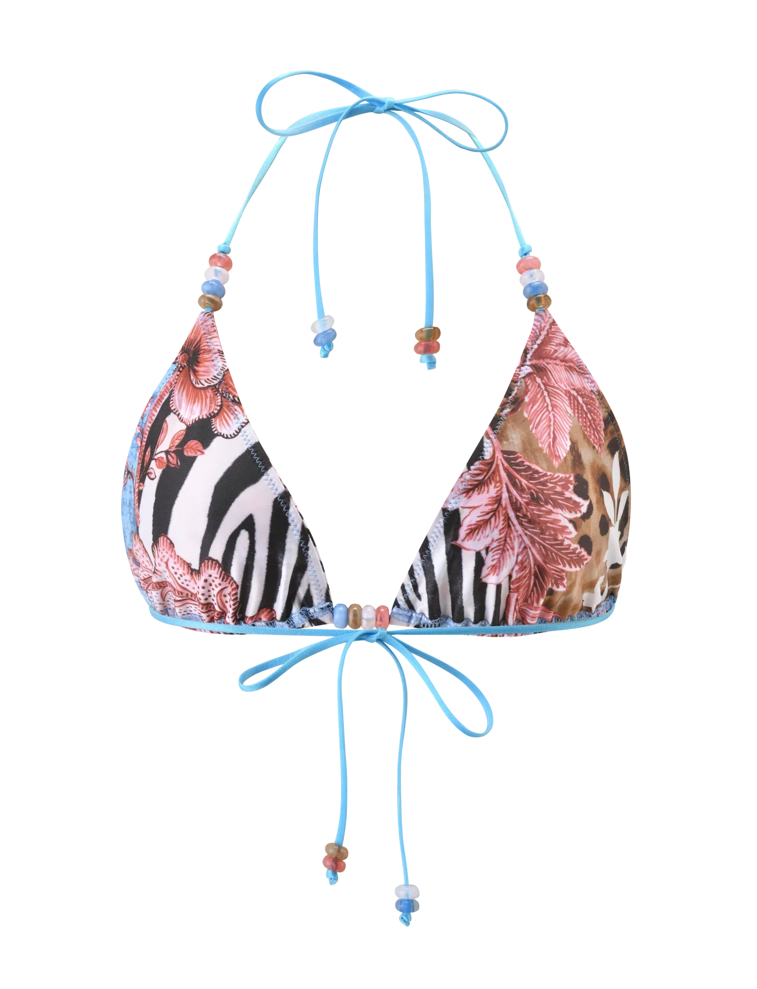 FINLEA BIKINI TOP GLOBAL ANIMAL HAZE