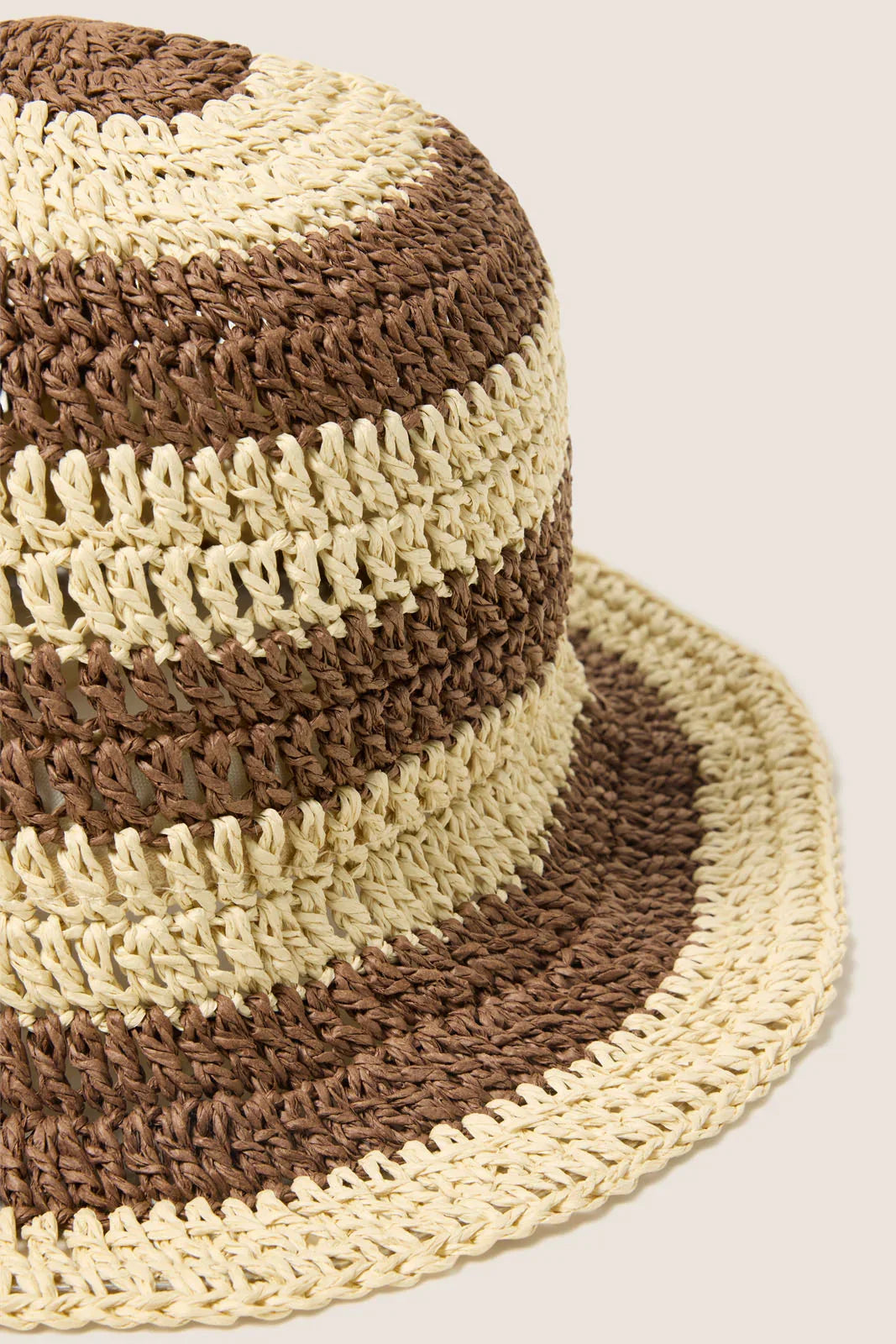 Gigi Striped Bucket Hat