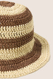 Gigi Striped Bucket Hat