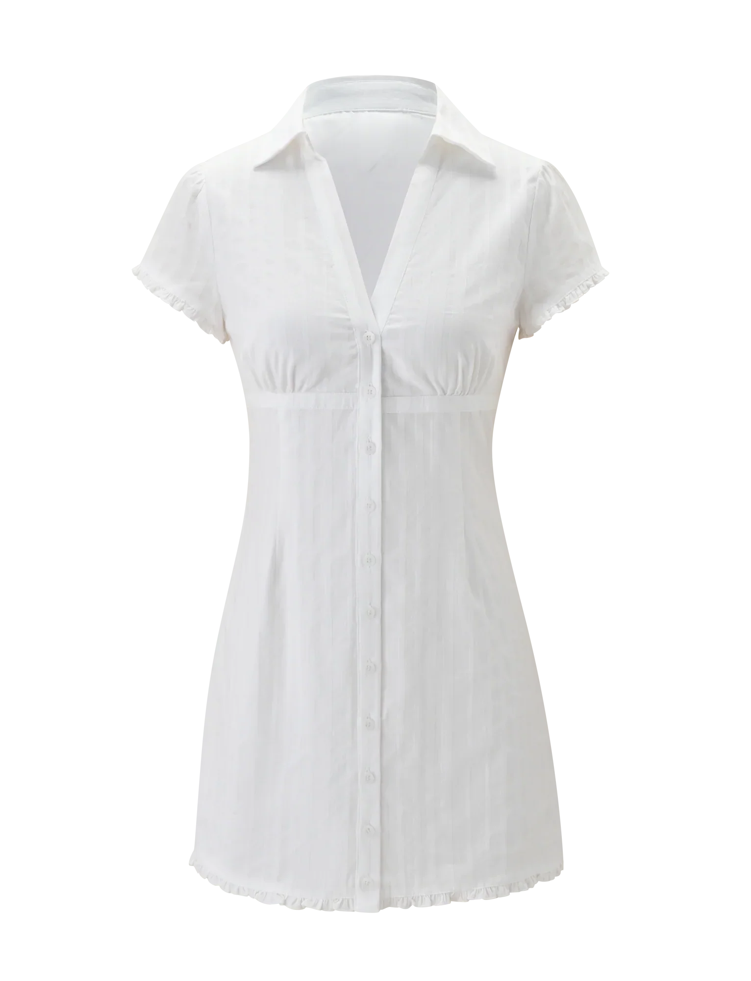 VALERIE MINI DRESS WHITE