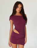 COBI MINI DRESS 20 PURPLE