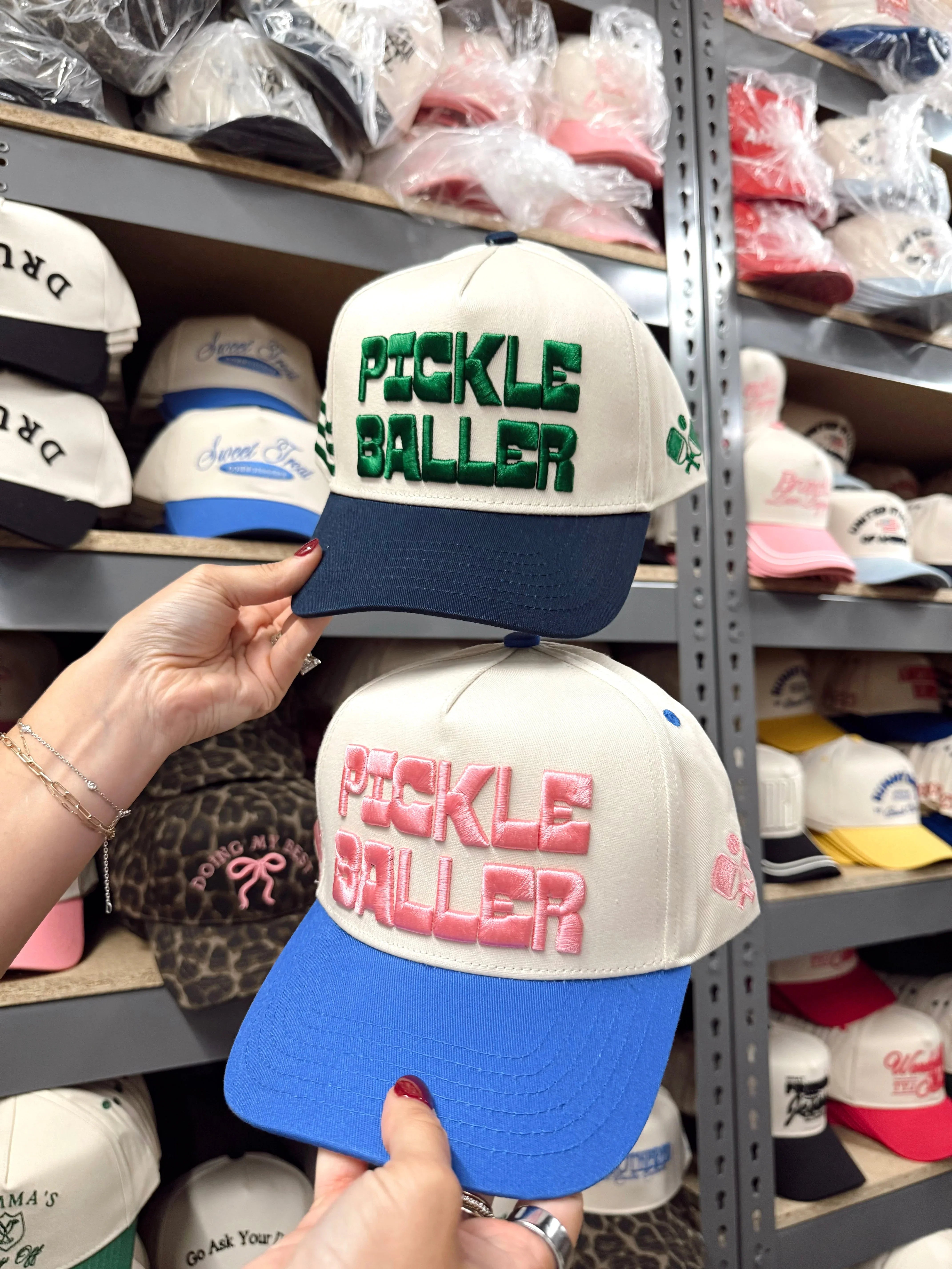 KenzKustomz Vintage Trucker Hat Pickleballer