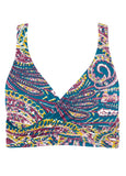 Lovely Lift Wrap Bikini Top Gypsy Paisley