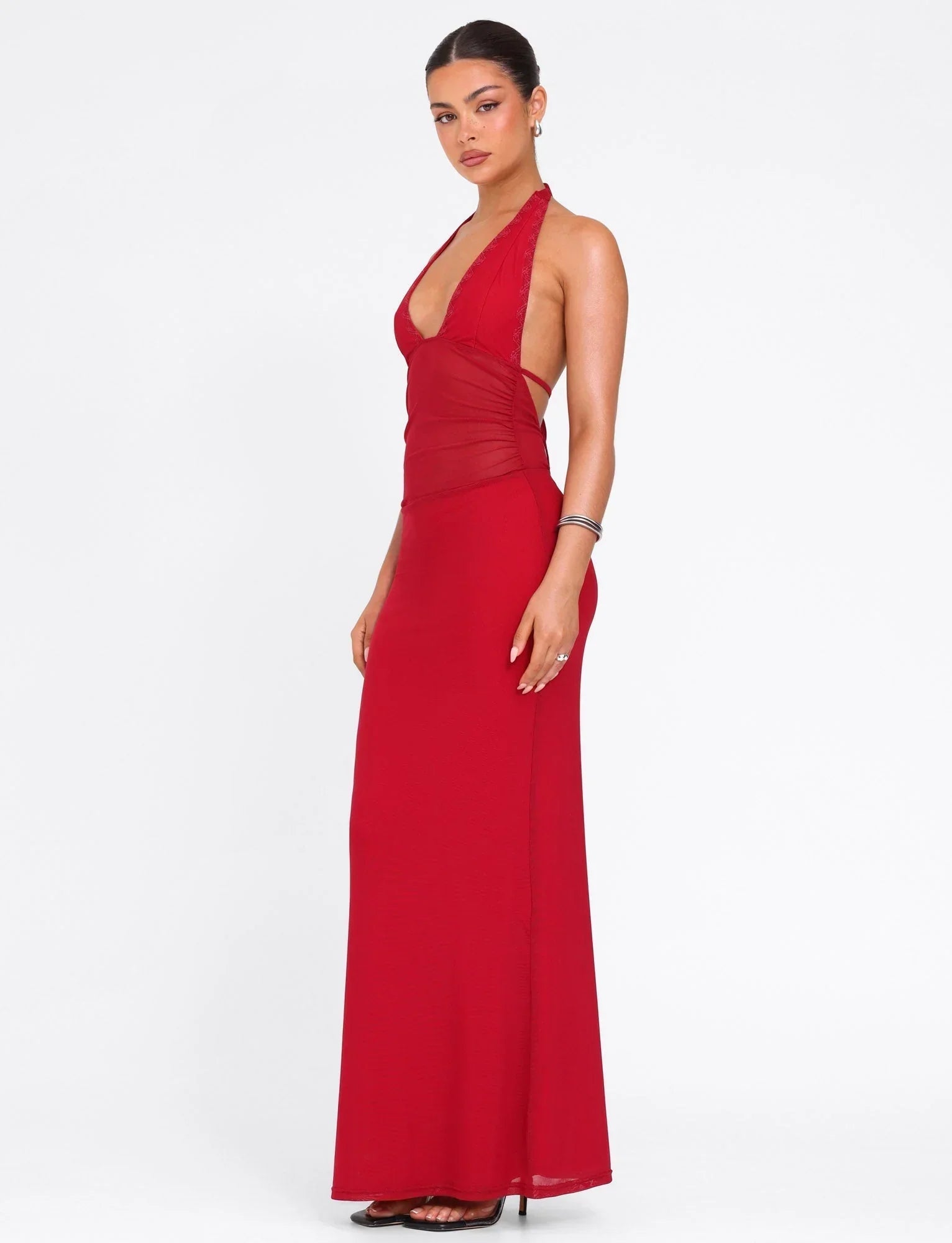 BRESILY MAXI DRESS RED