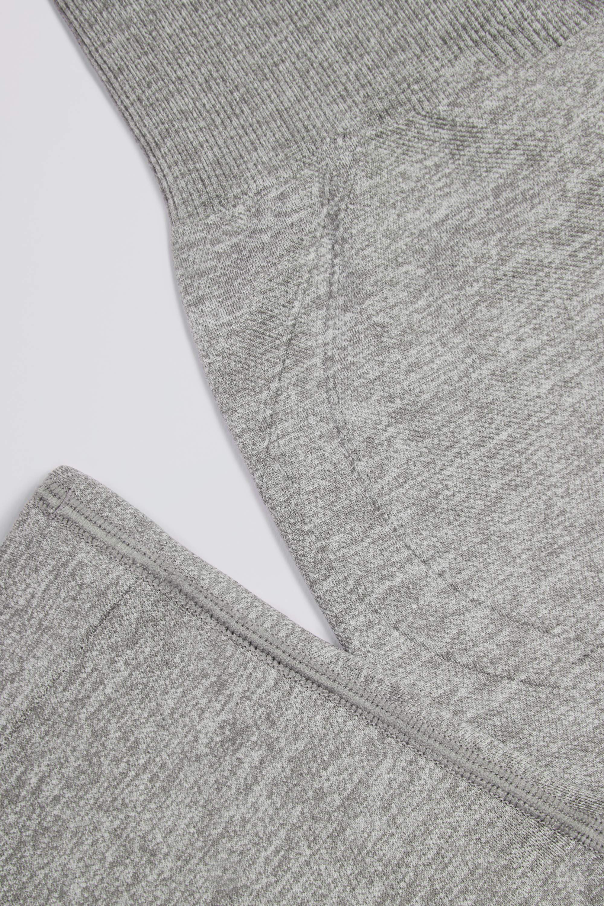 Super Sculpt Seamless High Waist Leggings in Grey Marl