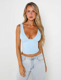 LUNARIA TOP BLUE BABY BLUE