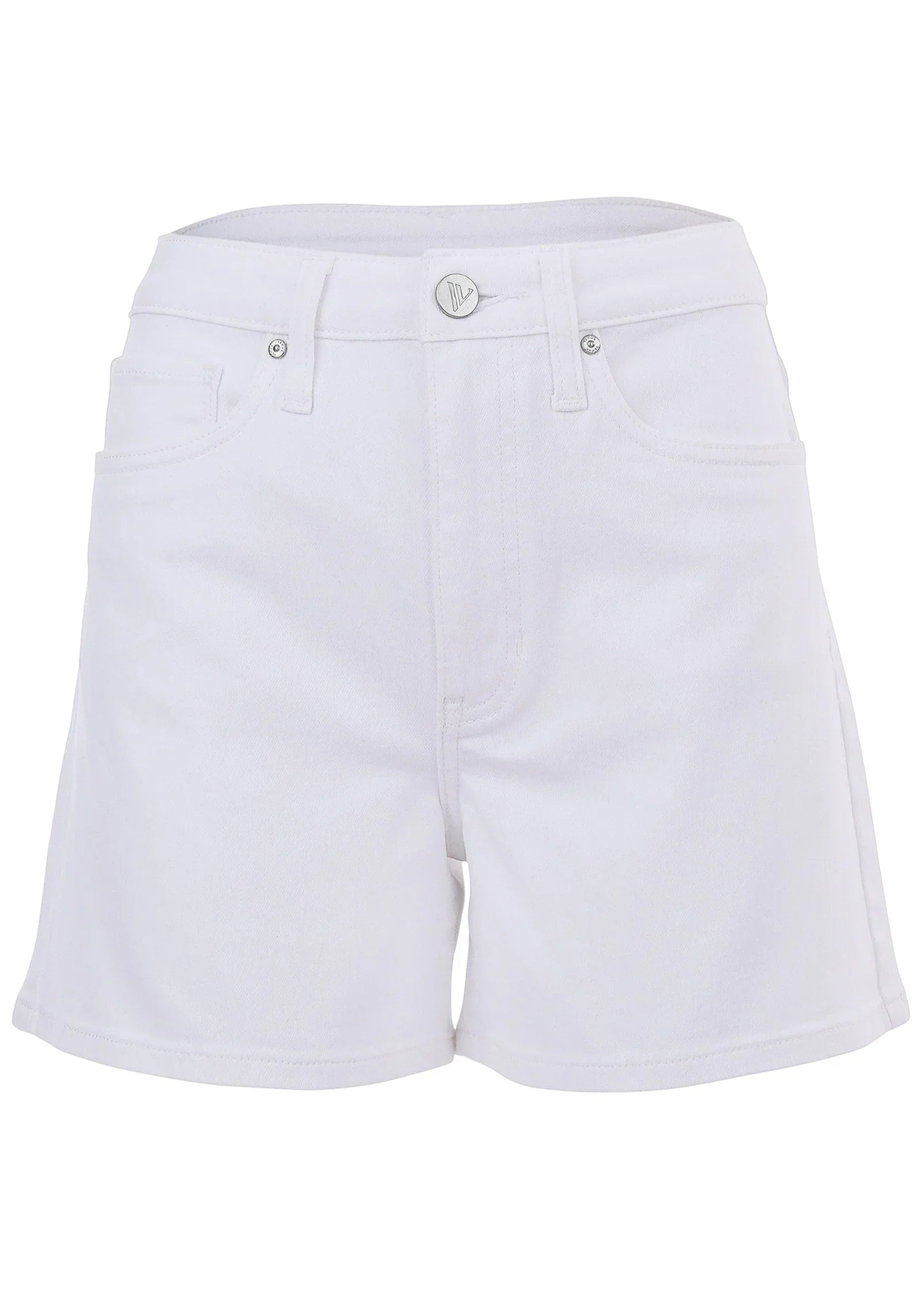 Naomi Denim Shorts White Denim