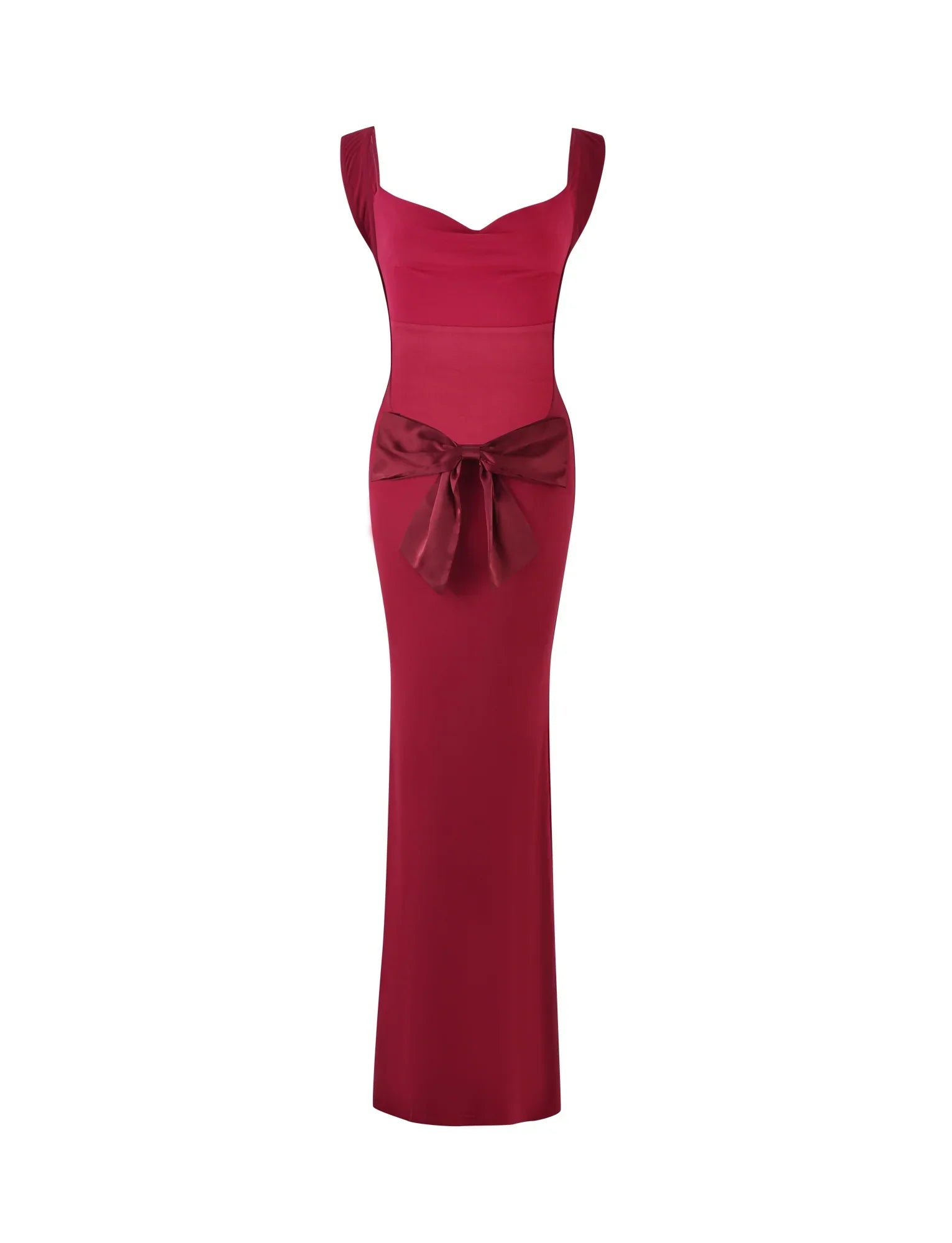 ZITA DRESS RED SALSA DEEP RED