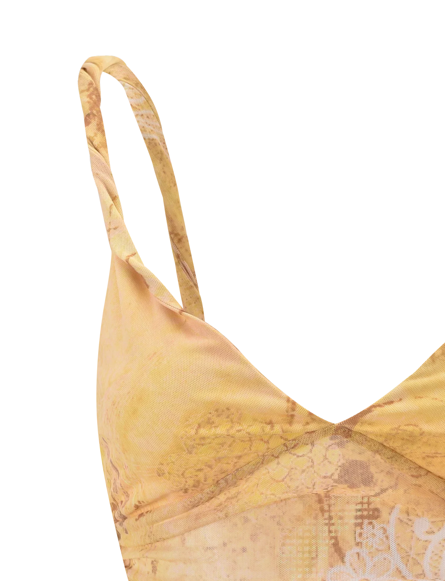 THEO TOP LEMON BUTTERFLY PAISLEY
